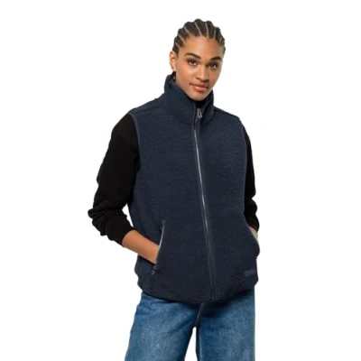 Image of Jack Wolfskin Women&#039;s High Cloud Vest, Night Blue, L