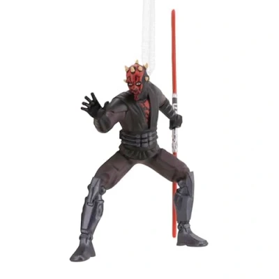 Image of Hallmark Star Wars Darth Maul Hanging Ornament, Tree Decoration, Resin Christmas Gifts for