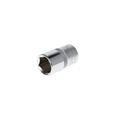 Image of GEDORE red Socket, 1/2&quot; 12.5 mm drive, hexagonal, 16 AF, Tool, R610001606, steel