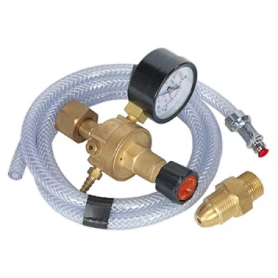 Image of Sealey MIG Gas Regulator Kit 1 Gauge Industrial