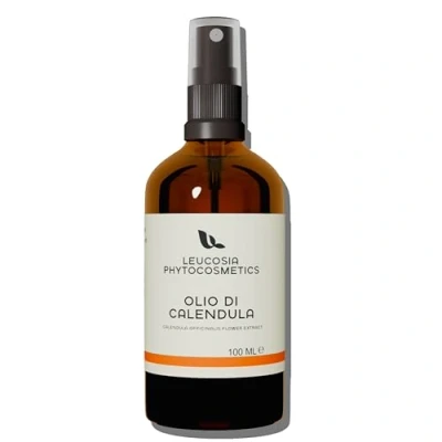 Image of Calendula oil 3.38 fl.oz Ideal to soothe and heal the skin. This natural is used as treatment of irritated, cracked reddened