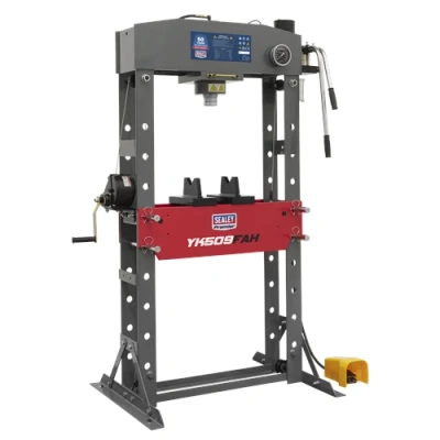Image of Sealey Premier Air/Hydraulic Press 50 Tonne Floor Type with Foot Pedal