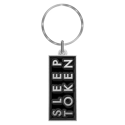 Image of Sleep Token Band Logo Keyring Keychain One Size