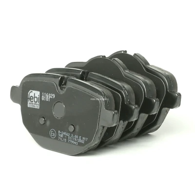 Image of 34206877648, 34206879857, 34212449289, 34216788284, 34216796741 Brake pad set FEBI BILSTEIN 116029 BMW: 5 Touring, Saloon, X3