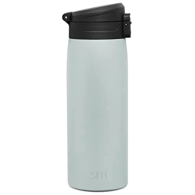 Image of Simple Modern Travel Coffee Mug with Snap Flip Lid Insulated Reusable Stainless Steel Tumbler Cup Gifts for Women &amp; Men Kona Collection 470ml Sea Glass Sage