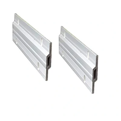 Image of 6&quot; Flush Mount Bracket, KAIISSA Interlocking Photo Frame Hook, Heavy Duty Picture Hanger Z Clip Bracket for Large Display Art Gallery Wall Hardware (2 Pair)