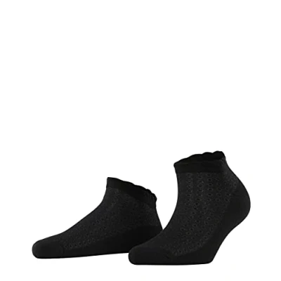 Image of Women&#039;s 1 Pair Burlington Montrose Cotton Socks Black 3.5 7 Ladies