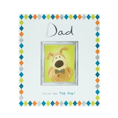 Image of Boofle Dad Your The Top Dog! Thanks Father&#039;s Day Card Cute Greeting Cards
