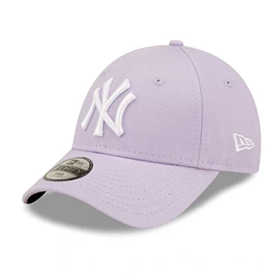 Image of New Era York Yankees MLB League Essential Purple White 9Forty Adjustable Kids Cap Child