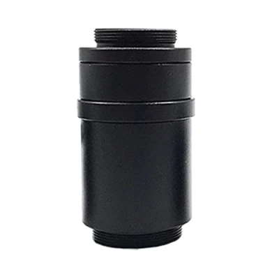Image of Lab Microscope Equipment 0.5X 0.3X C Mount Lens 1/2 1/3 1X Adapter For Simul Focal Trinocular Stereo Accessories (Color : CTV Lens)