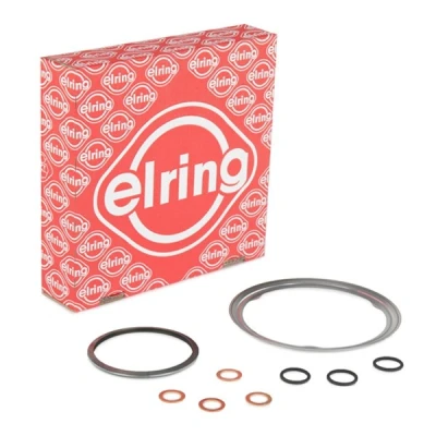 Image of 11657794260, 11657796311, 11657796312, 11657796315, 11657796316 Mounting Kit, charger ELRING 727.471 with gaskets/seals BMW: 3 Coupe, X5, Touring