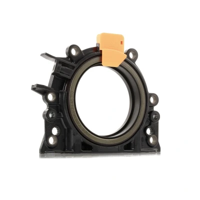 Image of 038103171S, 045103173 Crankshaft Seal ELRING 430.190 with mounting sleeve PTFE (polytetrafluoroethylene) housing VOLKSWAGEN: Transporter 5