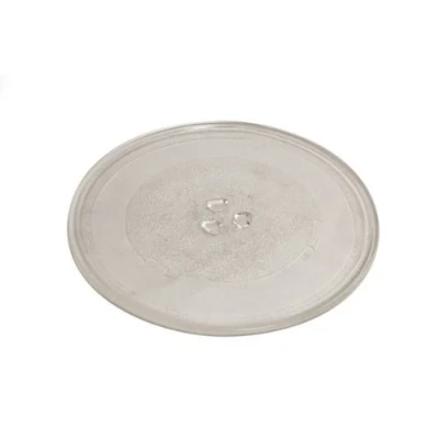Image of 254mm/10&quot; Diameter Glass Turntable Plate for Tesco Microwave Ovens