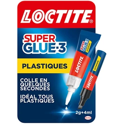 Image of Loctite Special Super Glue 3 for Plastics 2g Tube with Pen (4ml)
