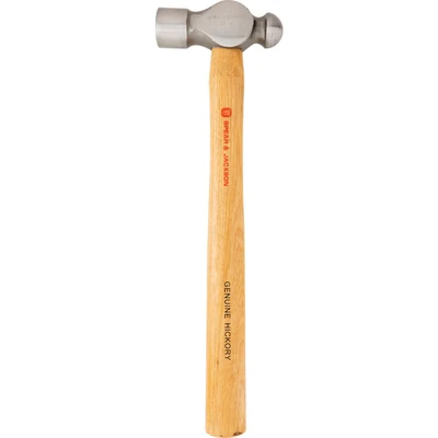 Image of Spear &amp; Jackson SJ BPH24 Ballpein Hickory Hammer, Blue, 24 oz.