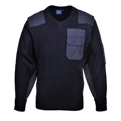 Image of Portwest Nato Sweater, Color: Navy, Size: XL, B310NARXL