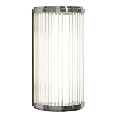 Image of Versailles 250 Phase Dimmable Bathroom Small LED Flush Wall Light Polished Chrome