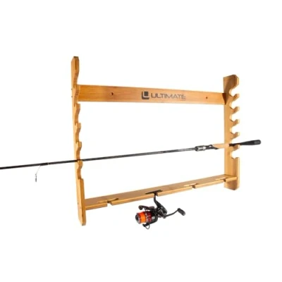 Image of Ultimate Wall Bamboo Rod &amp; Reel Rack stand