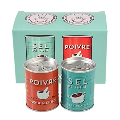 Image of Salt and Pepper Shakers Choice of Design (Sel Poivre)