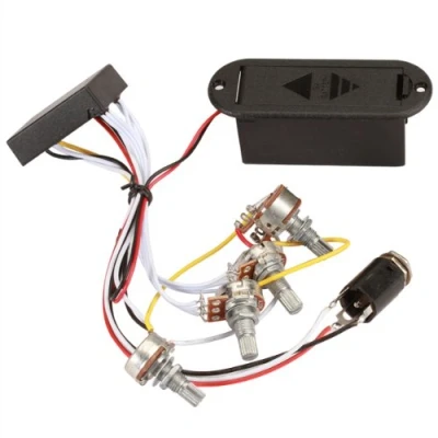 Image of 2 Band EQ Preamp Circuit for Active Bass Pickup