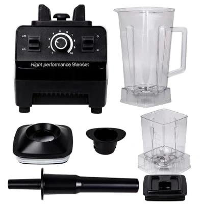 Image of Smoothie Maker, 3200W Blender with 10 Speed Modes, 2L Electric Juicer Multifunctional Food Whisk Emulsifier Grinder for Kitchen Home