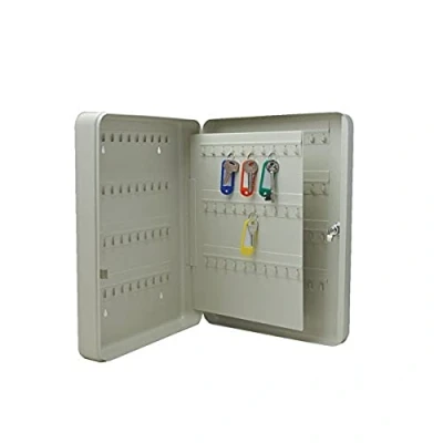 Image of Q Connect 140 Key Cabinet Wall Mounted, Blue, Small
