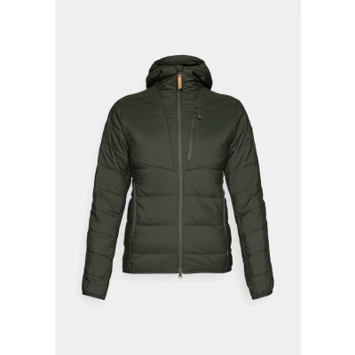 Image of FJALLRAVEN F89630 662 Keb Padded Hoodie W Deep Forest XS