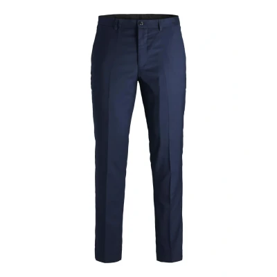 Image of Jack &amp; Jones Premium Jprfranco Trouser Chinos, Men&#039;s, Size: 42R, Dark navy