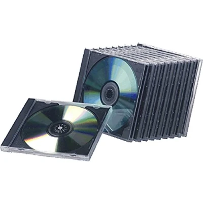 Image of Compucessory CD Case Standard Jewel High impact Protection for 1 Disk Clear Ref 442455 [Pack of 10]