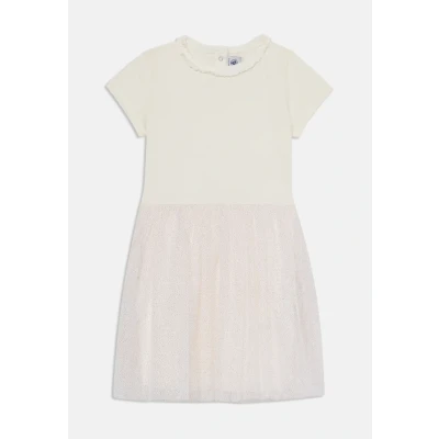 Image of Petit Bateau BOLL ROBE Cocktail dress / Party for kids, Size: 15, Marshmallow/copper