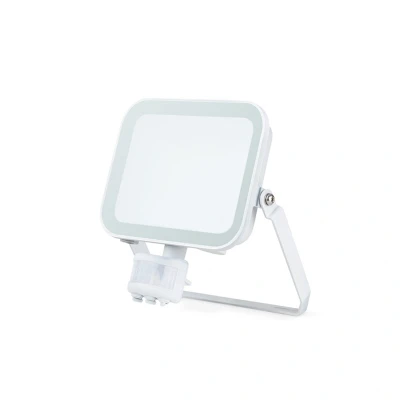 Image of LED Floodlight with PIR 30W IP65 4000K White JCC Niteflood
