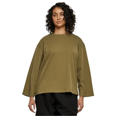 Image of Urban Classics Long sleeved top, Women&#039;s, Size: 4XL, Tiniolive