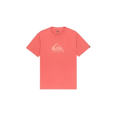 Image of Quiksilver Short Sleeved T Shirt EV COMP Logo SS Men&#039;s Pink M