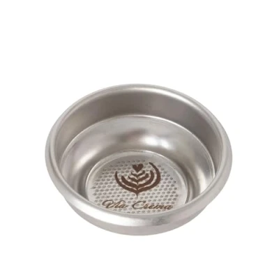 Image of VIA CREMA Filter Basket Compatible with 54mm Breville Sage Espresso Machines Express, Bambino, Bambino Plus, Barista Pro Made in Italy by IMS