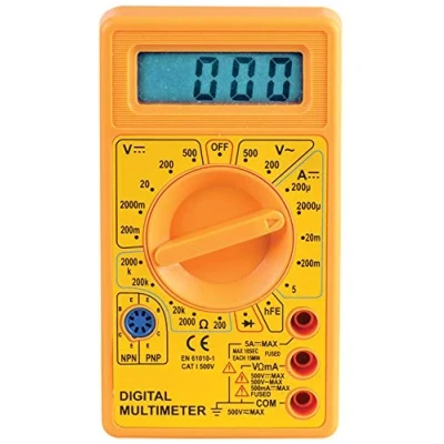 Image of Duratool D03046 500V AC/DC Manual Ranging Digital Multimeter