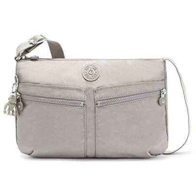 Image of Kipling IZELLAH Medium crossbody, Grey Gris (Grey)