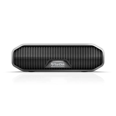 Image of SanDisk Professional G Drive 22TB Enterprise Class Desktop external Hard Drive, HDD up to 280 MB/s, USB C (5Gbps), (USB 3.2 Gen 2), 7200 RPM Ultrastar, fast backup, Premium, Industrial enclosure