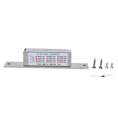Image of Electric Strike Door Lock, DC12V Narrow Type Access Lock for Control