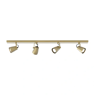 Image of Astro Juno Four Bar Spotlight Matt Brushed Brass