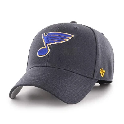 Image of 47 St. Louis Blues Adjustable Cap Most Value P. Nhl Navy One Size