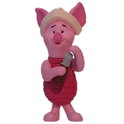Image of Bullyland Piglet with Hat Figurine