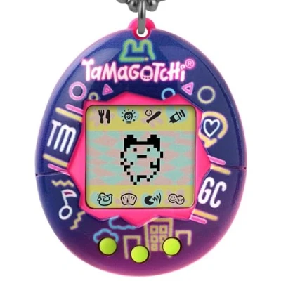 Image of TAMAGOTCHI Bandai Original Neon Lights Digital Pet Nurture And Raise The Electronic Japanese Kids Toys For Girls Boys Make Great 90s Retro Gifts