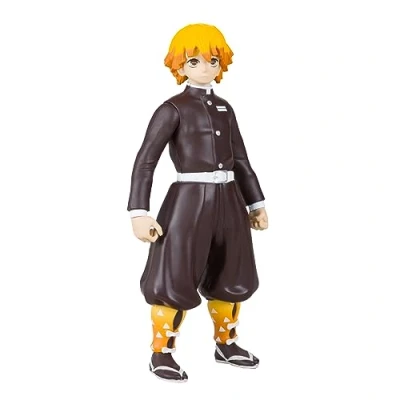 Image of McFarlane Toys Demon Slayer Zenitsu Agatsuma 5 Inch Action Figure Fun Pint Sized Collectible with Articulation, Sword, and Season 1 Look