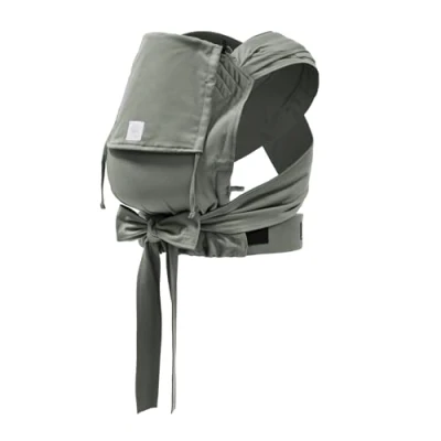 Image of Stokke Limas Carrier, Glacier Green (OCS) Newborn Half Buckle Baby Carrier Three Carrying Options Safe from Birth &amp; Up to 15 kg