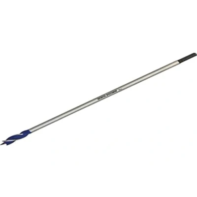 Image of IRWIN 1921998 6X Blue Groove Long Wood Bit 14 mm x 16 Inch