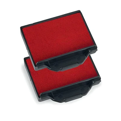 Image of Trodat Replacement Ink Pads 6/50 Pack of 2 Red For The Professional 5200, 5430, 5431, 5030, 5546, 5435 and 5430/L