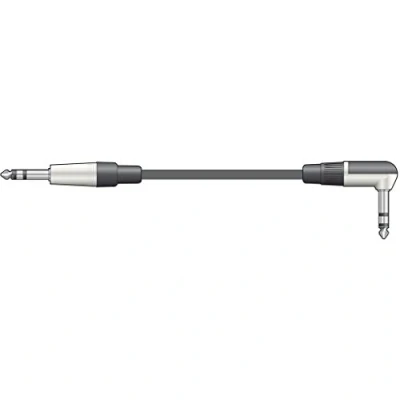 Image of Citronic chord S6J 90J300 3 m 6.3 mm TRS Angle to Straight Jack