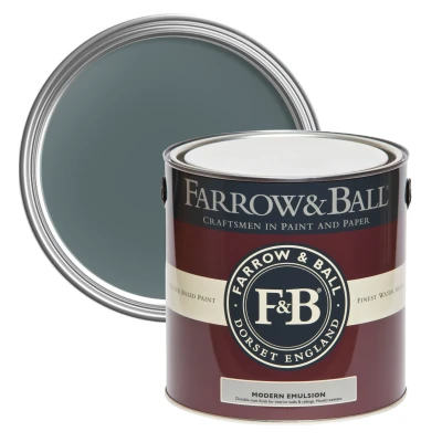 Image of Farrow &amp; Ball MODERN EMULSION 289 INCHYRA BLUE 5L*MIXED TO ORDER NON RETURNABLE