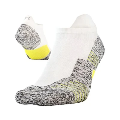 Image of Under Armour Unisex Adult Run Cushion No Show Tab Socks