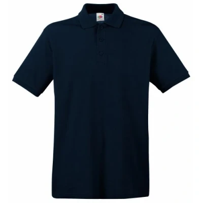 Image of Fruit of the Loom Men&#039;s Polo Shirt Blue XX Large